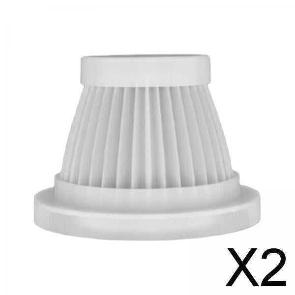2xAuto Vacuum Filter Handheld Car Vacuum Filter for Xk Auto Vacuum Cleaner
