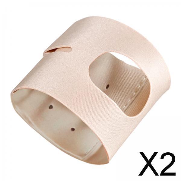 2xWrist Brace Flexible Sprain Protection Wristband Thin Fitness Adjustable S