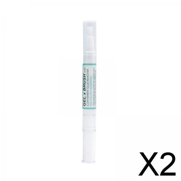 2xEyelash Extension Remover Low Irritation Eyelash Glue Remover for Home Salon