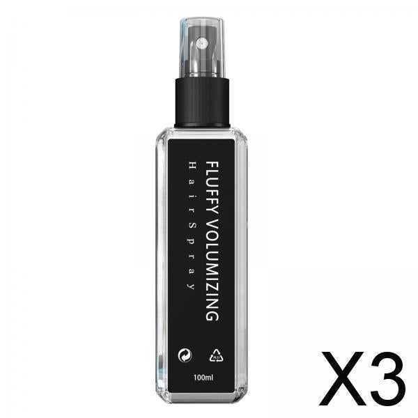 3x Volumizing Hair Spray 100ml Instant Beauty Makes Hair Easier to Style
