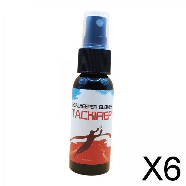 6xGloves Glue Equipment Accessories Gear Maintenance 30 ml Soccer Gloves Spray