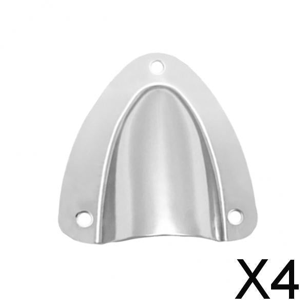 4x316 Stainless Steel Large Clam Shell Vent Wire Cable Cover For Boats Marine