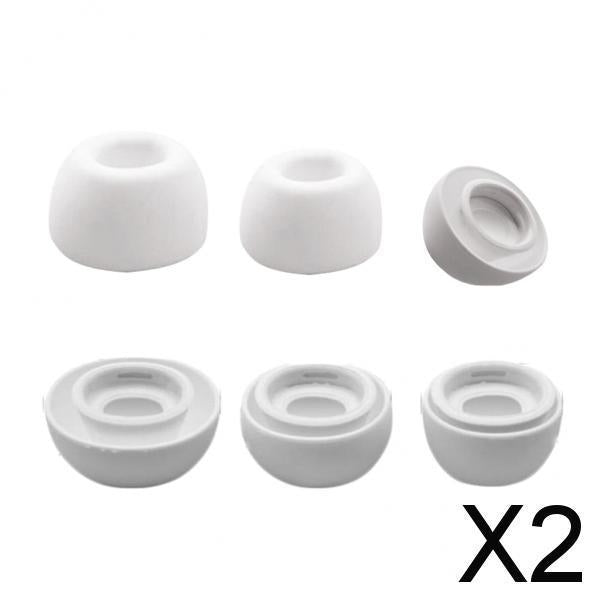 2xIn Ear Headphone Headset Earbuds Tip Cover Silicone Earplug for Airpods pro3