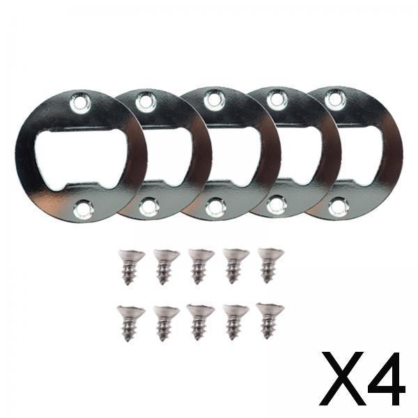 4xCorkscrew DIY Crystal Resin Epoxy Silicone Mold Beer Spanner Opener Set B