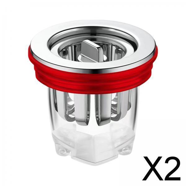 2xFloor Drain Deodorant Durable Backflow Preventer for Home Bathroom