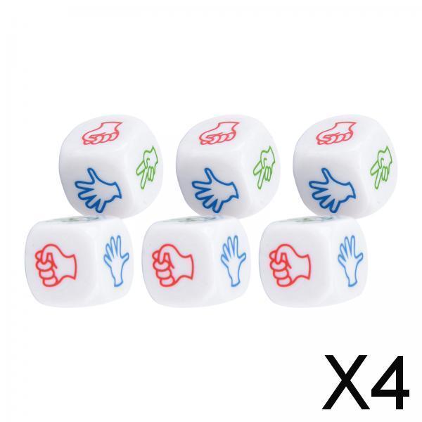 4xDice Games Drinking Decider Games Table Borad 6 Side for family Adult