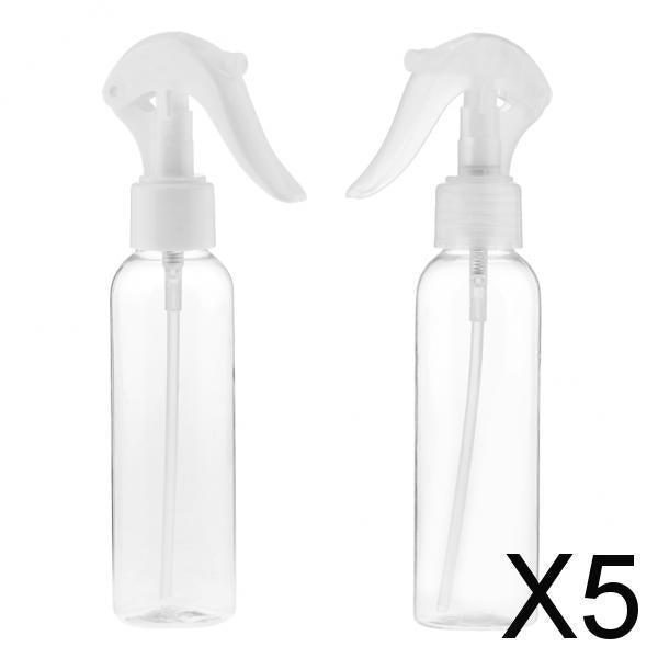 5x2 Makeup Trigger Sprayer Bottle Empty Travel Spray Containers Refillable 150ml
