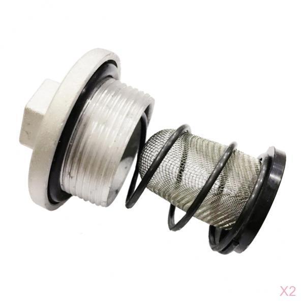 2 x Oil Filter Drain Screw for GY6 50 125 150cc Moped Scooter Baotian TaoTao