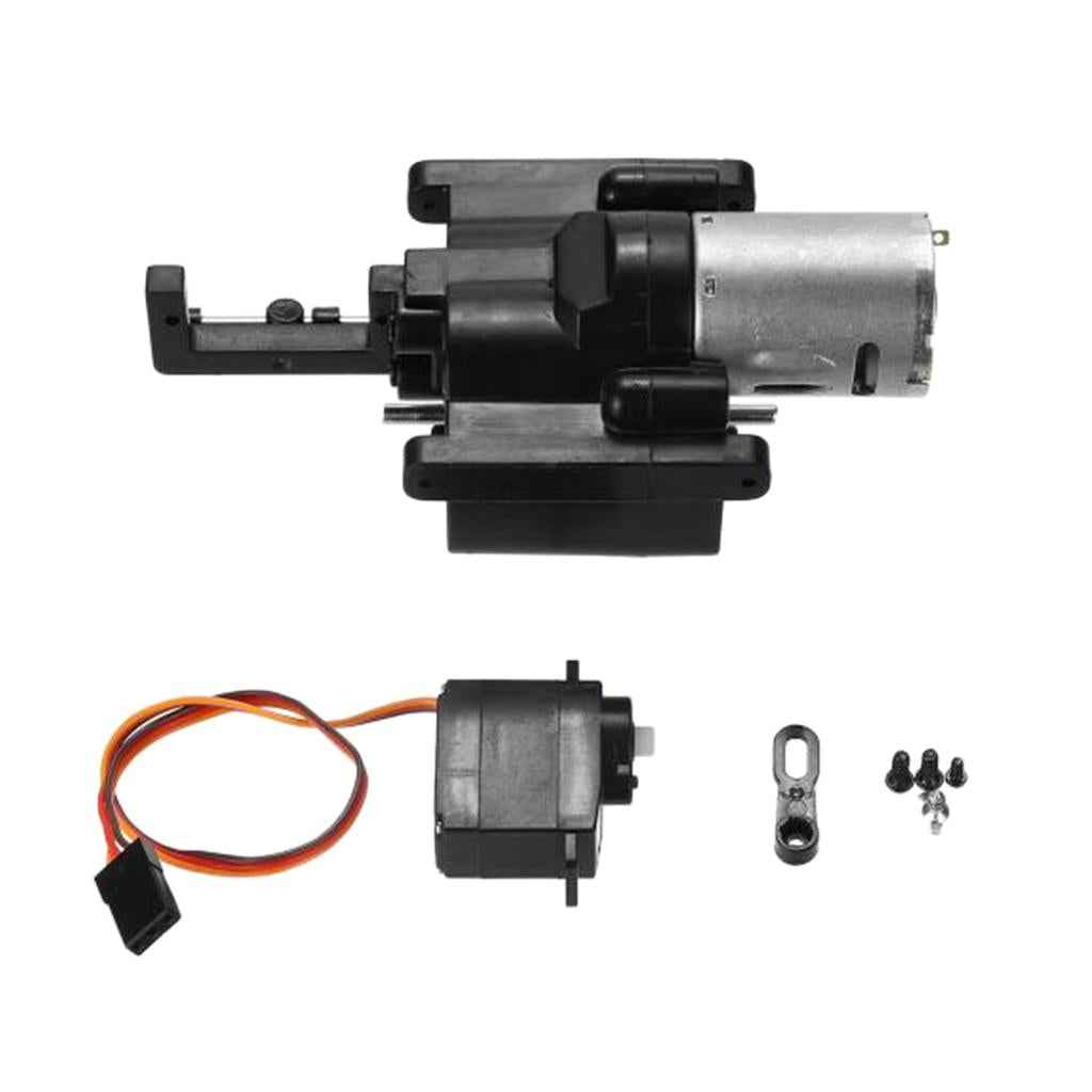 1/16 Metal RC Gearbox & Servo for WPL B16 B24 B14 C14 B36 JJRC Q60 MN35 MN66