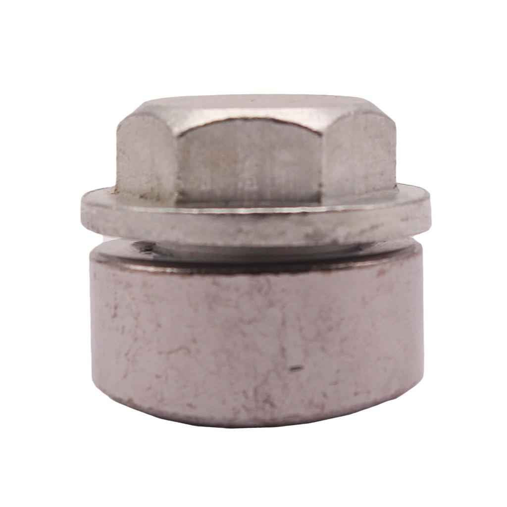 Oxygen O2 Sensor Stainless Steel Weld On Bung & Plug Nut & Cap 18 x 1.5