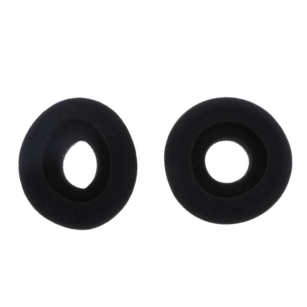 Replacement Cushions Ear Foam Pad for Plantronics H251 HW251 Headphone Black