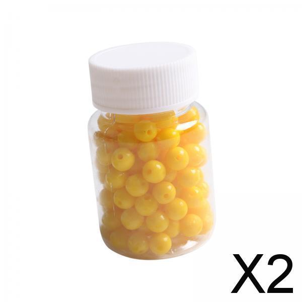 2xFly Fishing Floats Fishing Accessories Foam Floats for Catfish Walleye Trout 8mm