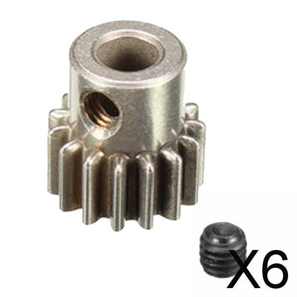 6x1:10 Metal 15T Motor Gear EA1040 for JLB Racing CHEETAH Model Buggy Trucks