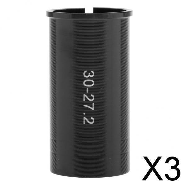 3xBicycle Seat Post Shim Tube Sleeve Adapter Size Reducer 15 Size 27.2 to 30.0