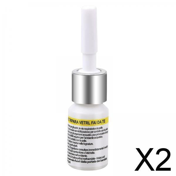 2xCar Window Repair Fluid Window Glass Crack Tools Glass Repair Tool A