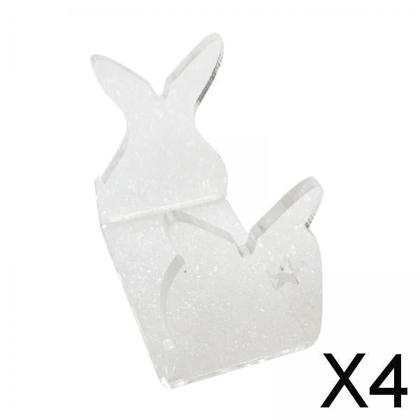 4xFishing Reel Display Stand Collection Organizer Acrylic Casting Reel Holder