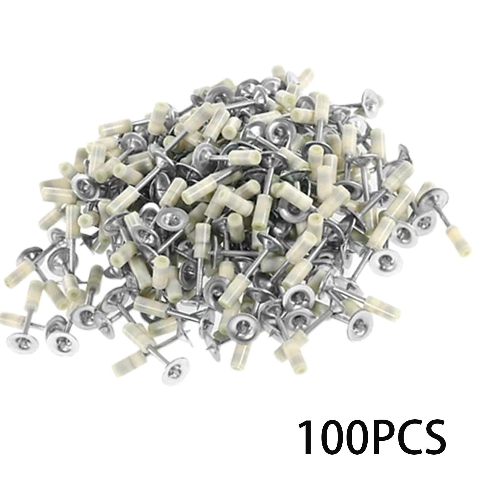 100x Mini Manual Steel Nail Concrete Nailer Ceiling Artifactsteel for DIY