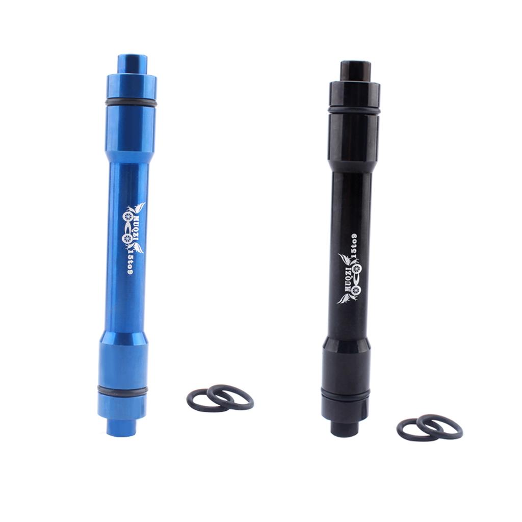 2Pcs Bicycle Bike 15mm to 9mm Thru Axle Quick Release Hub Conversion Adapter