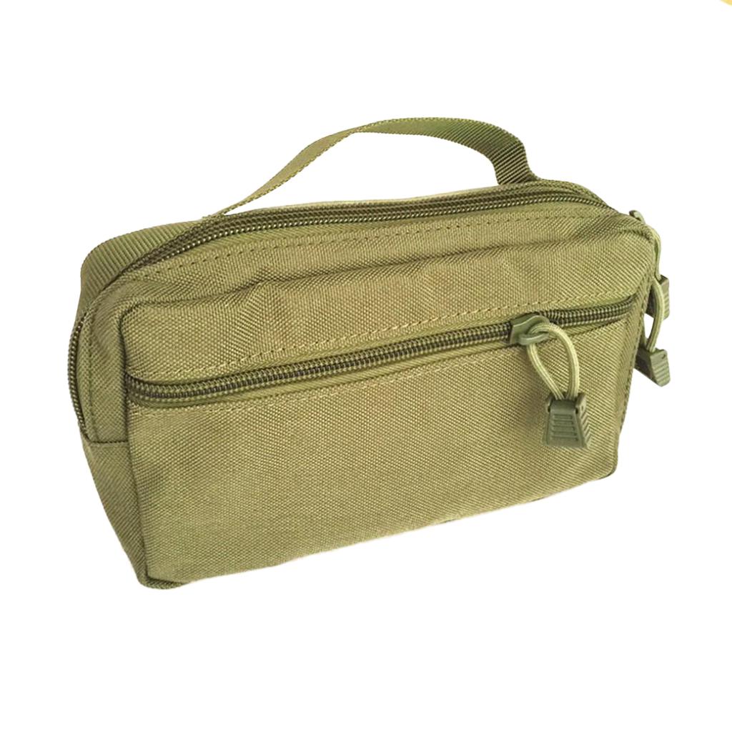 First Aid Kit Bag MOLLE Medic EMT Pouch Outdoor Travel Emergency Pack Green