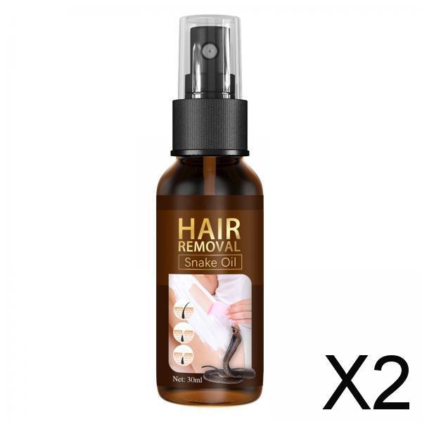 2xPainless Hair Removal Cream Spray Hair Removal Spray Foam for Back Body Arms