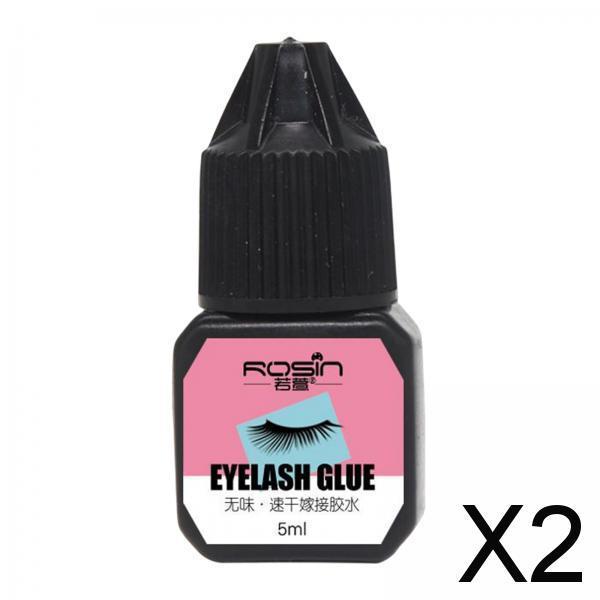 2xSensitive Eyelash Extension Glue for Salon Professional Use Self Application