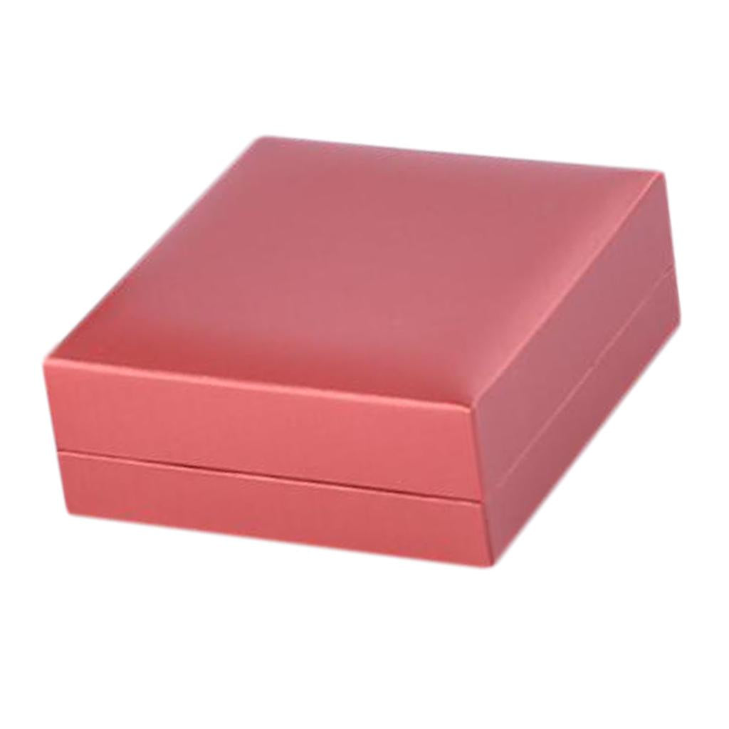 Pendant Packaging Box Pendant Storage Box for Gifts Bright Red