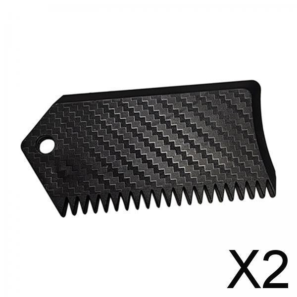 2xSurfboard Wax Comb 82.6mm Jagged Edges for Surfing Board Longboard Accessory