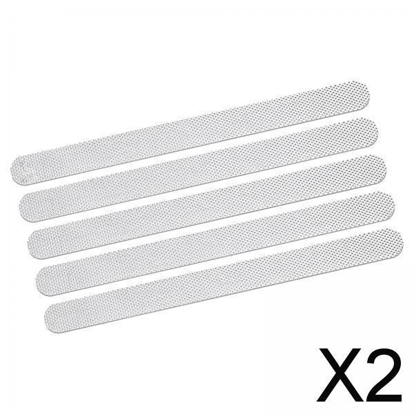 2x5x Bath Shower Anti Skid Stickers Anti Slip Strips for Bathtub Shower Stalls