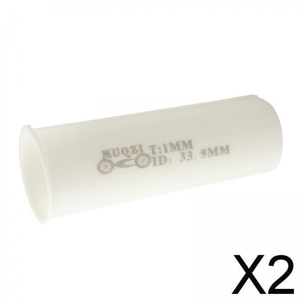 2xBike Seat Post Shim Seatpost Tube Folding Bike Reducing Sleeve Road Bike