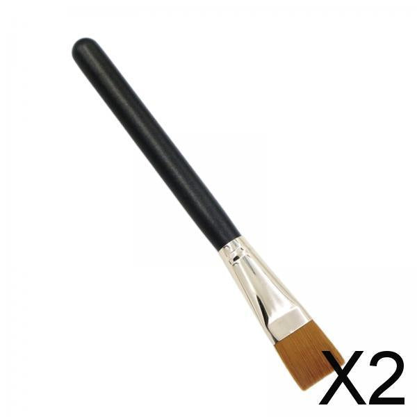 2xSquare Foundation Brush Flat Makeup Brush for Blending Liquid Cream Emulsion