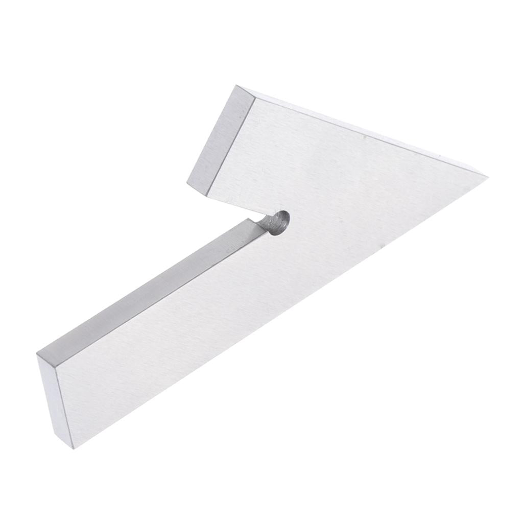 45 Degree Square Angle Ruler Woodwork Framing Measuring Tools 9.5x4.8cm