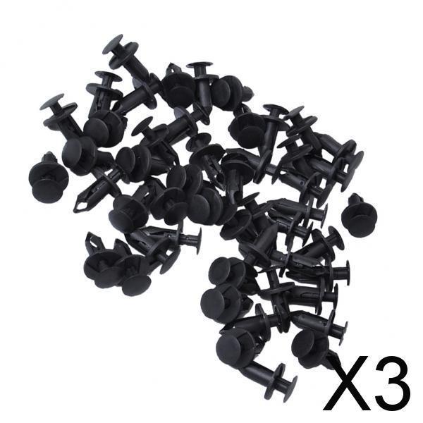 3xAuto Car Plastic Push Pin Rivet Fasteners Trim Clip Screwdriver Panel Clip
