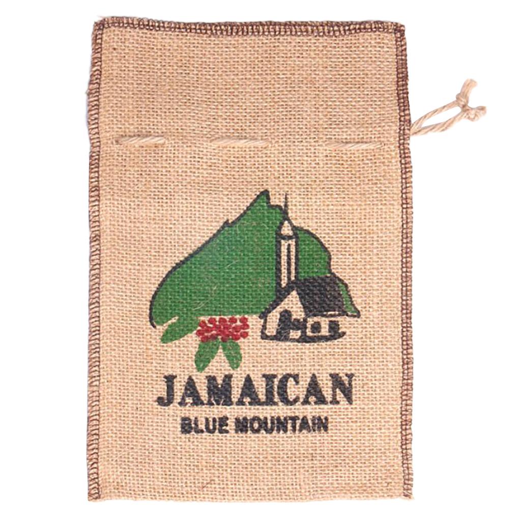 Burlap Coffee Bean  Sacks Gunny Bag Reusable Bags With Drawstring 5