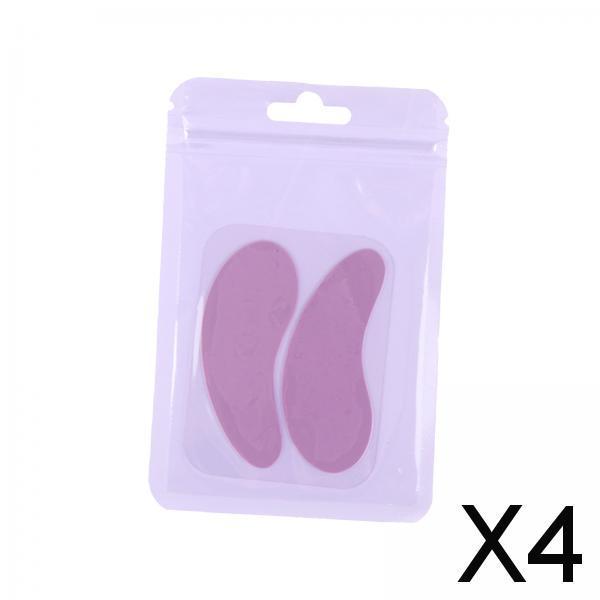 4xEyelash Extension under Eye Pads for Lash Extension Supplies Eyelash Tinting Purple