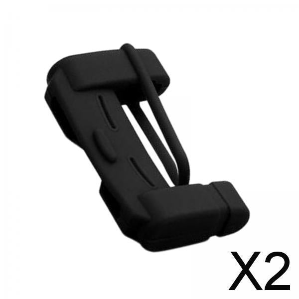2xCar Seat Belt Buckle Cover for Byd Atto 3 Replaces Interior Accessory Black