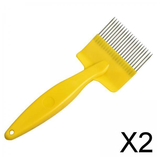 2x20 Pin for Beekeeper Durable Honeycomb Uncapping Fork Beekeeping Accessories