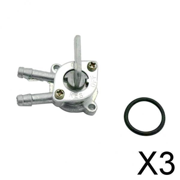 3xFuel Tank Switch Valve Petcock For HONDA CT70 CT90 CT110 PASSPORT MINI TRAIL