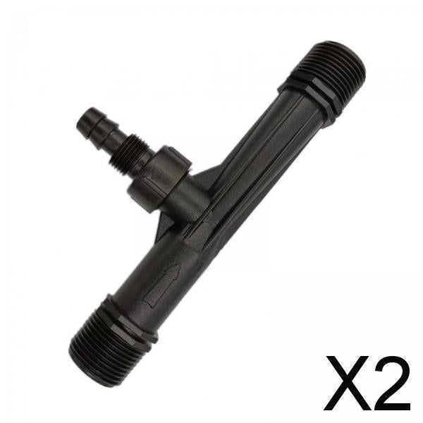 2xVenturi Fertilizer Injector Tool Switch Fertiliser Mixer Drip Irrigation Kit 1 inch