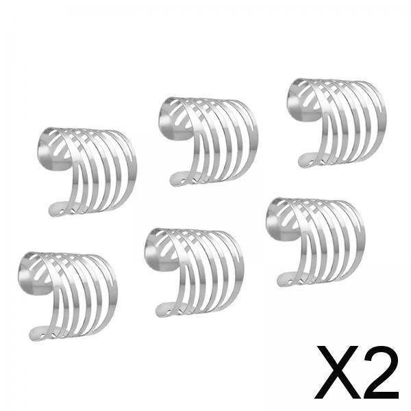 2x6x Napkin Ring Holder Napkin Rings Set for Thanksgiving Birthday Party Favor