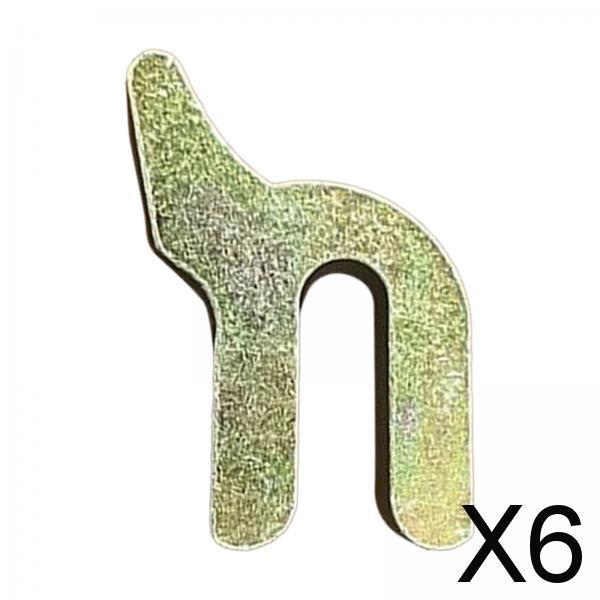6xTire Opener Hand Tool Metal Tire Mount Clamp Retainer for Car Bike Motorbike Small