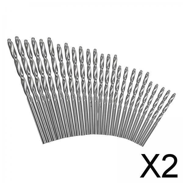 2x25x Drill Bit Set Heat Resistance Twist Drill for Wood Woodworking Carpenter