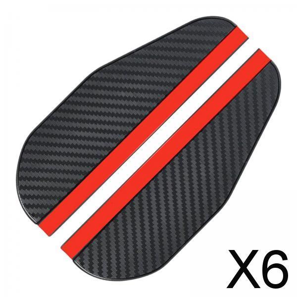 6xMirror Cover Visor Guard Accessory Professional Car Side Mirror Rain Guard