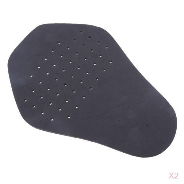 2pcs Motorbike Motocross Back Protector Insert Pad Jacket Protective Gear