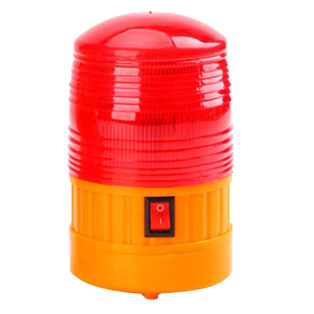 High Intensity Law Emergency Hazard Warning Flashing Car Strobe Light -Red