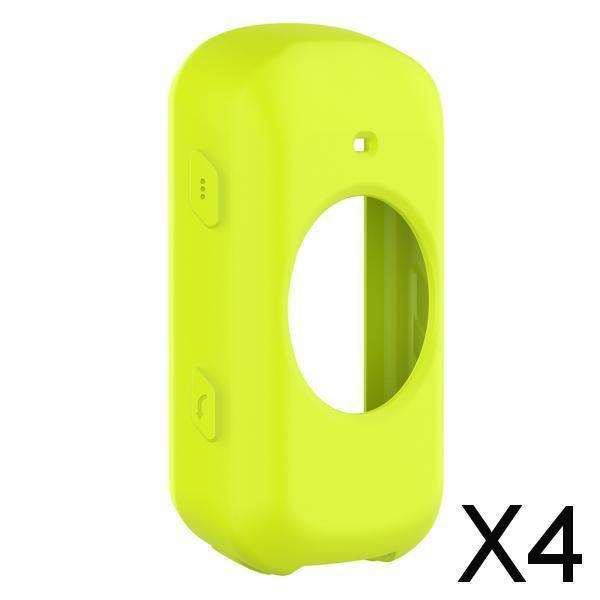 4xBicycle Computer Silicone Protective Cover Case for Garmin edeg 530 Lemon