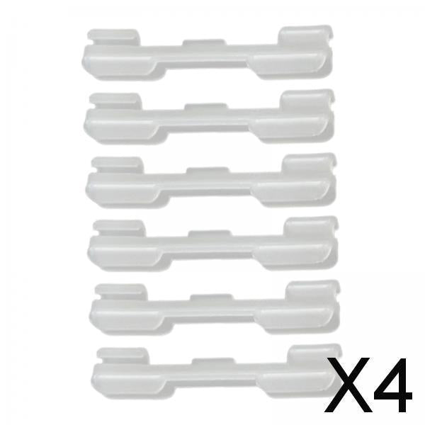 4x6Pcs Fishing Accessory Light Stick Clip Fluorescent Lightstick Clip Holder 3.6mm-4.3mm