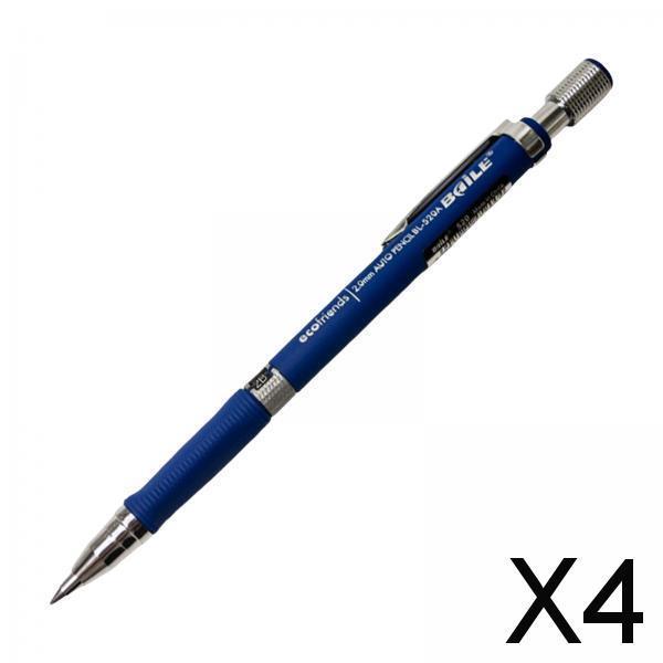 4xArt Painting Pencils Portable Drafting Pencil for Drafting Writing Sketching Blue