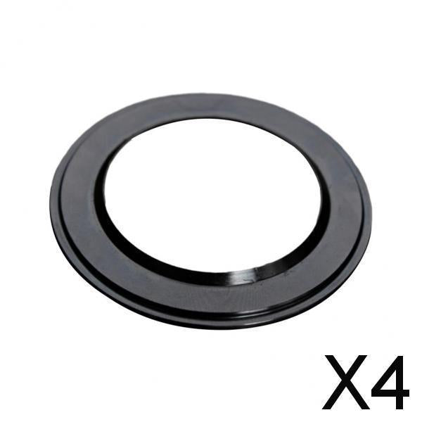 4xBike Headset Base Spacer bike Accessories for 44/52/55/56mm Resistance Straight Tube