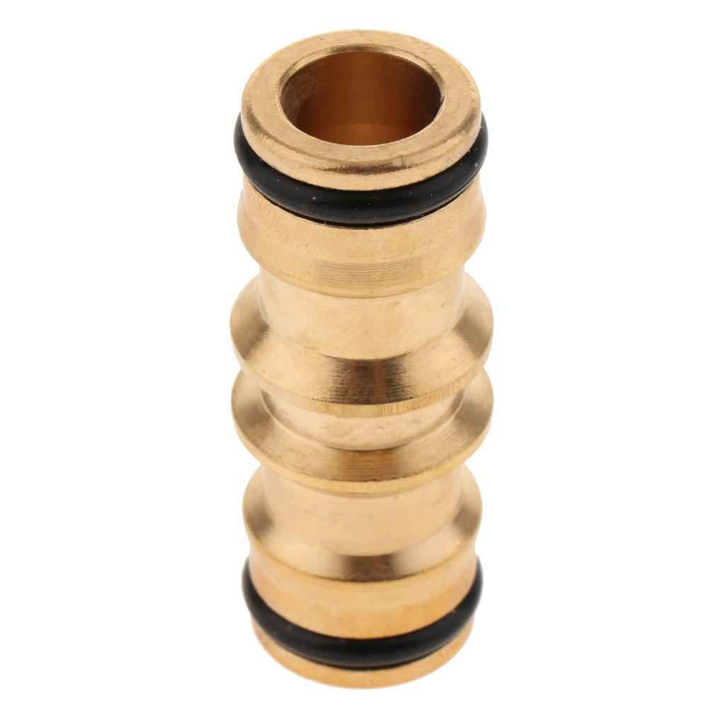Brass 1/2 inch Quick Connect to Standard Hose Male to Male