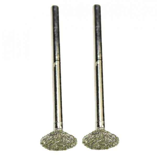 3mm Shank Diamond Grinding Head Burr Bit For Stone Carving, Sanding 6mm